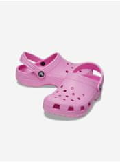 Crocs Růžové holčičí pantofle Crocs 33-34