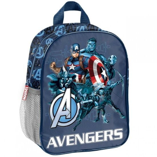 Paso Dětský batoh malý 3D efekt Avengers modrý