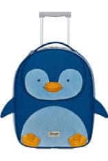 Samsonite Dětský cestovní kufr Happy Sammies Eco Upright Penguin Peter 23 l modrá