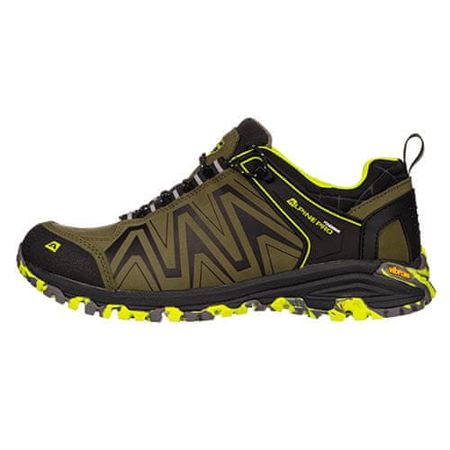 ALPINE PRO Pánská outdoorová obuv , PTX OBAQE | UBTX278512 | 46 | žlutá