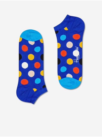 Happy Socks Modré puntíkované ponožky Happy Socks Big Dot