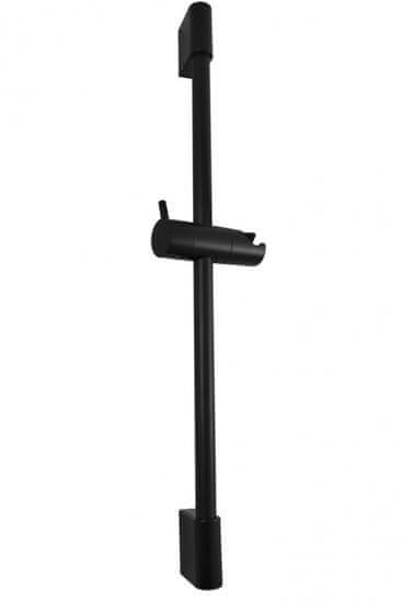 Slezák - RAV CZ RAV SLEZÁK sprchová tyč 60 cm, pr. 20 mm - kov/plast - černá matná PD0015CMAT - Slezák-RAV