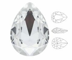 Izabaro 4ks crystal crystal 001 hruška slza efektní kamenné