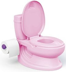 DOLU Dětská toaleta, růžová - rozbaleno