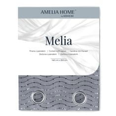 AmeliaHome Záclona Melia I bílá, velikost 140x270
