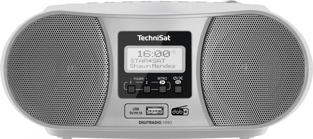 Levně Technisat Digitradio 1990, stříbrná