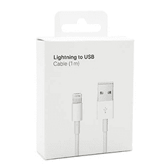 OEM MFI kabel v krabičce USB na Lightning - 1m bílý