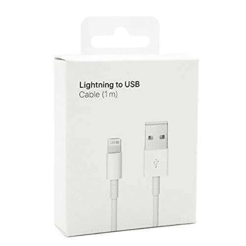 OEM MFI kabel v krabičce USB na Lightning - 1m bílý