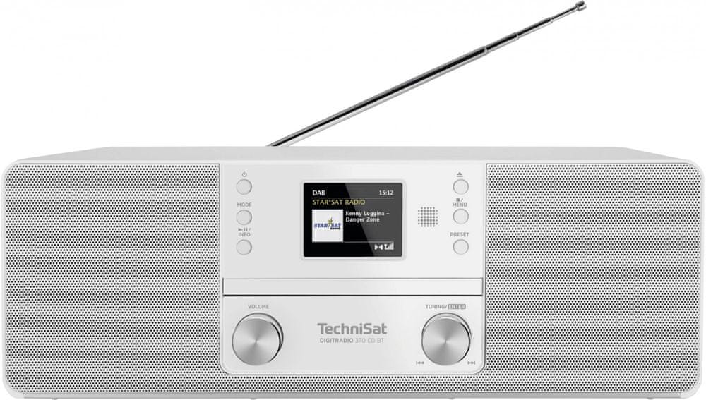 Levně Technisat Digitradio 370 CD BT, bílá