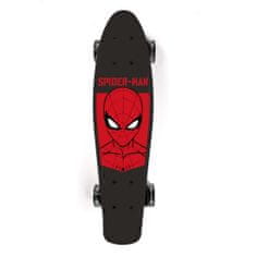 Disney Skateboard plastový max.50kg spiderman černý
