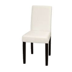 IDEA nábytek Židle PRIMA bílá/hnědá 3036
