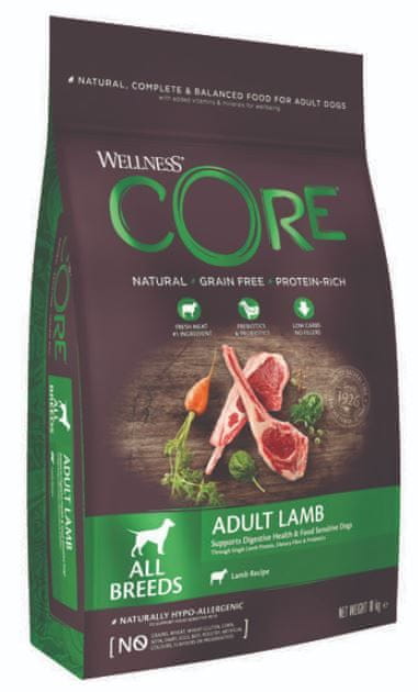 Levně WELLNESS-CORE Wellness Dog Lamb 10kg
