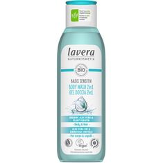 Lavera Sprchový gel na tělo a vlasy s neutrální přírodní vůní pro suchou a citlivou pokožku 2 v 1 Basis sen