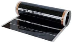 LARX uhlíková fólie, 180 W/m2, šířka 0,5 m, Cena za 1m běžný