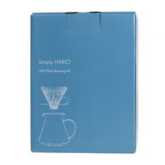Hario Hario - V60 Glass Brewing Kit - Skleněný dripper + server + sada filtrů
