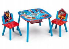 ATAN Dětský stůl s židlemi Tlapková Patrola záchranáři DSBH0710