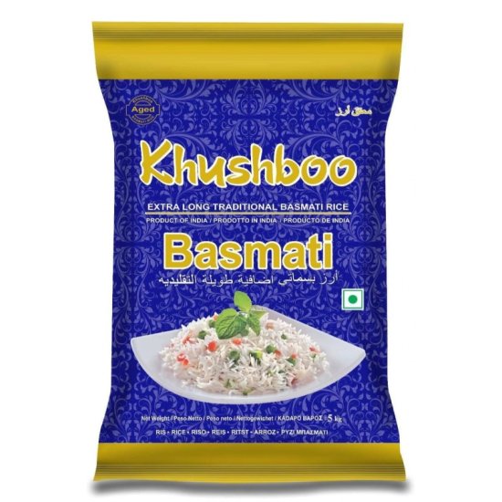 Extra dlouhá tradiční Indická rýže basmati Khushboo