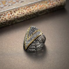 Éternelle Exkluzivní luxusní prsten Swarovski Elements Victoria
