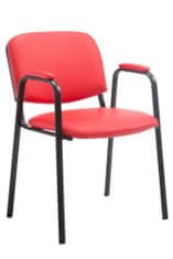 BHM Germany Konferenční židle Ken, červená