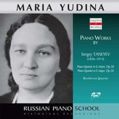 Yudina Maria, Beethoven Quart: Piano Works by Taneyev: Piano Quintet