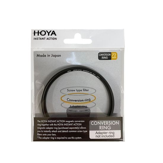 Hoya 62 mm instant action conversion ring k filtru
