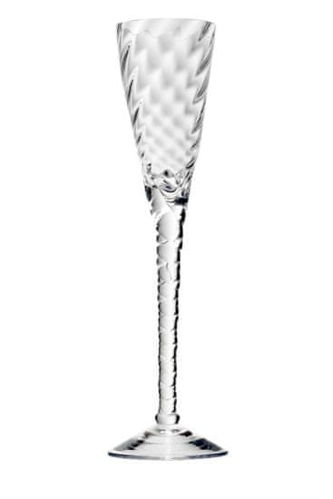 Borek Sipek Glass Spiralle - luxusní sklenička na šampaňské