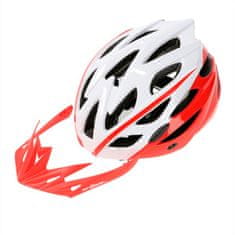 Nils Extreme helma MTW210 bílá-červená velikost S (48-53 cm)