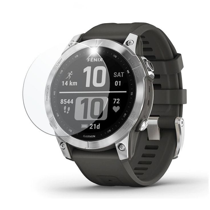 Levně FIXED Ochranné tvrzené sklo pro smartwatch Garmin Fénix 7 47mm/Epix PRO, 2ks v balení FIXGW-916, čiré
