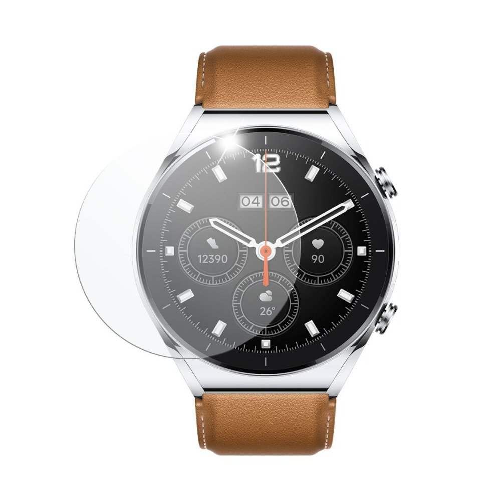 FIXED Ochranné tvrzené sklo pro smartwatch Xiaomi Watch S1, 2ks v balení FIXGW-924, čiré