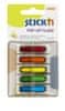 Samolepící šipky Pop-Up Stick'n 26003 | 45x12 mm, 5x30 lístků, 5 barev