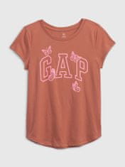 Gap Dětské tričko organic logo GAP XS