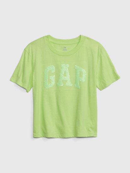 Gap Dětské tričko organic logo GAP
