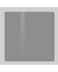 SMATAB® skleněná magnetická tabule šedá paynová 48 × 48 cm