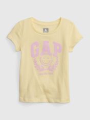 Gap Dětské organic tričko logo GAP 12-18M