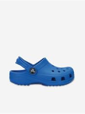 Crocs Modré dětské pantofle Crocs 19-20