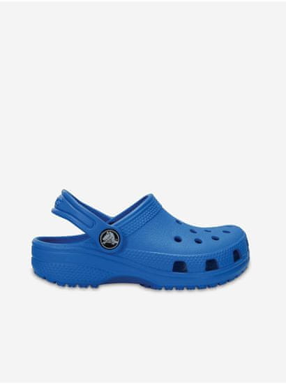 Crocs Modré dětské pantofle Crocs