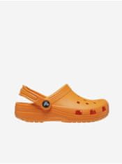 Crocs Oranžové dětské pantofle Crocs 33-34