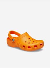 Crocs Oranžové dětské pantofle Crocs 33-34