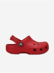 Crocs Červené dětské pantofle Crocs 19-20