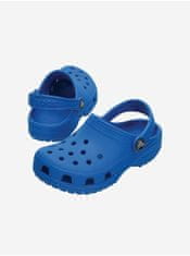 Crocs Modré dětské pantofle Crocs 20-21