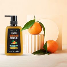 OLIVOS Sprchový gel s extra panenským olivovým olejem a Mandarinka 750 ml
