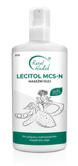 KAREL HADEK Masážní olej LECITOL MCS-N pro profesionální masáže 200 ml