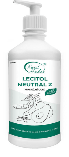 KAREL HADEK Masážní olej LECITOL NEUTRAL Z