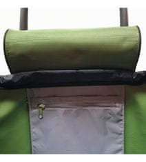 I-Max MF 2 nákupní taška na kolečkách, zelená khaki