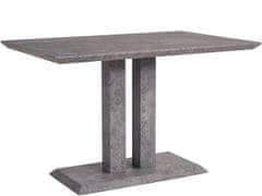 Danish Style Jídelní stůl Malin, 120 cm, beton