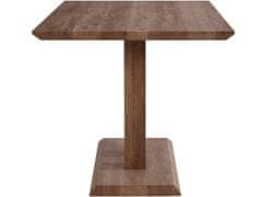 Danish Style Jídelní stůl Malin, 120 cm, hnědá