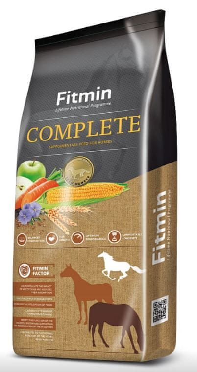 Levně Fitmin Horse COMPLETE 2019 doplňkové krmivo pro koně 15 kg