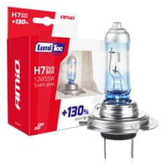 AMIO Halogenové žárovky Duo blister (2ks) H7 12V 55W SET LUMITEC LIMITED + 130%