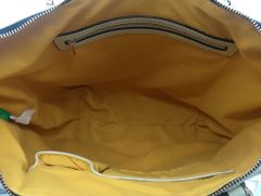 Benetton small shopping bag Amber - off white