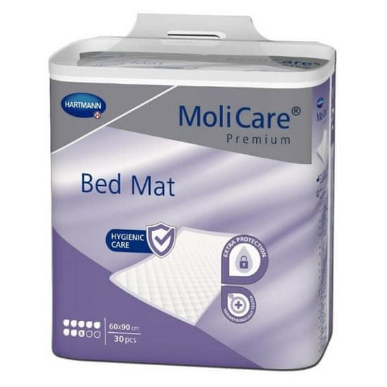 MoliCare Bed Mat Inkontinenční podložky 8 kapek 60 x 90 cm 30 ks